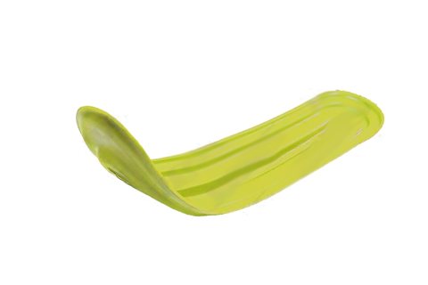 Накладка на лыжу "DINGO125,150, МУХТАР-15" (1100*220*6) с установкой желтый