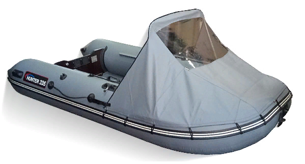 Носовой тент для лодки Хантер 335