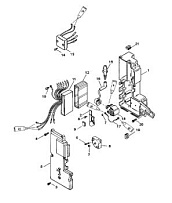 Электрические компоненты (55) 2-Х ТАКТНОГО ПЛМ MERCURY 50EO Серийный номер от 9885345 до 9973099
