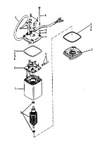 Электродвигатель 2-Х ТАКТНОГО ПЛМ MERCURY 90 Серийный номер от 0C222000 до 0D283221