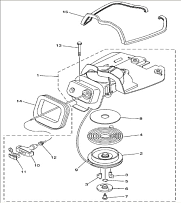 Стартер 4-Х ТАКТНОГО ПЛМ YAMABISI F2.5BMS