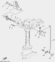 Управление скоростями 4-Х ТАКТНОГО ПЛМ YAMABISI F5BMS
