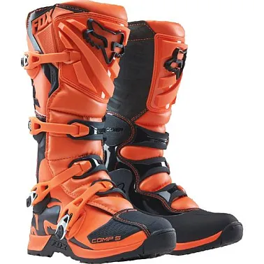 Мотоботы подростковые Fox Comp 5 Youth Boot Orange