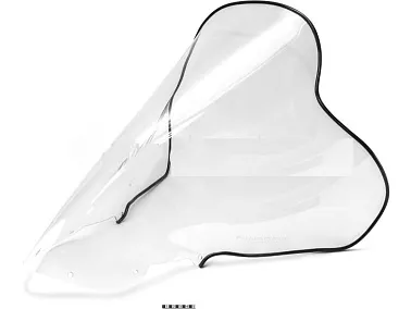 Стекло ветровое для снегохода Yamaha FX NYTRO увеличенное (высота 64см, толщина 2мм, ПЭТг)