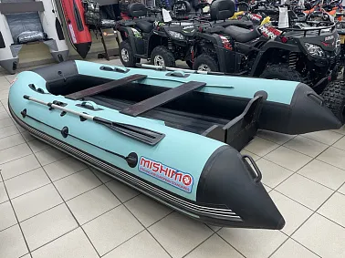 Лодка MISHIMO LITE 370 Бирюзовый-Чёрный