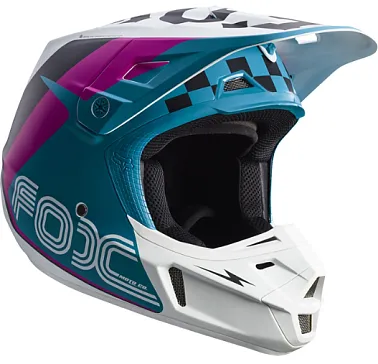 Мотошлем Fox V2 Rohr Helmet Teal