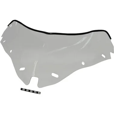 Стекло ветровое для снегохода BRP SUMMIT X 600 HO ETEC 2010 (высота 15см, толщина 2мм, ПЭТг)