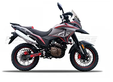 Мотоцикл турэндуро ROCKOT DAKAR 250 (171YMM, серый/красный, ЭПТС)
